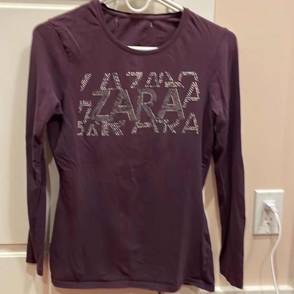 Zara Purple Top